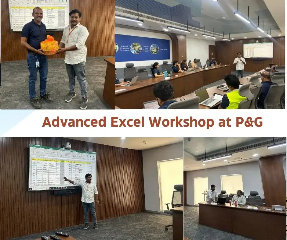 P&G Excel Training